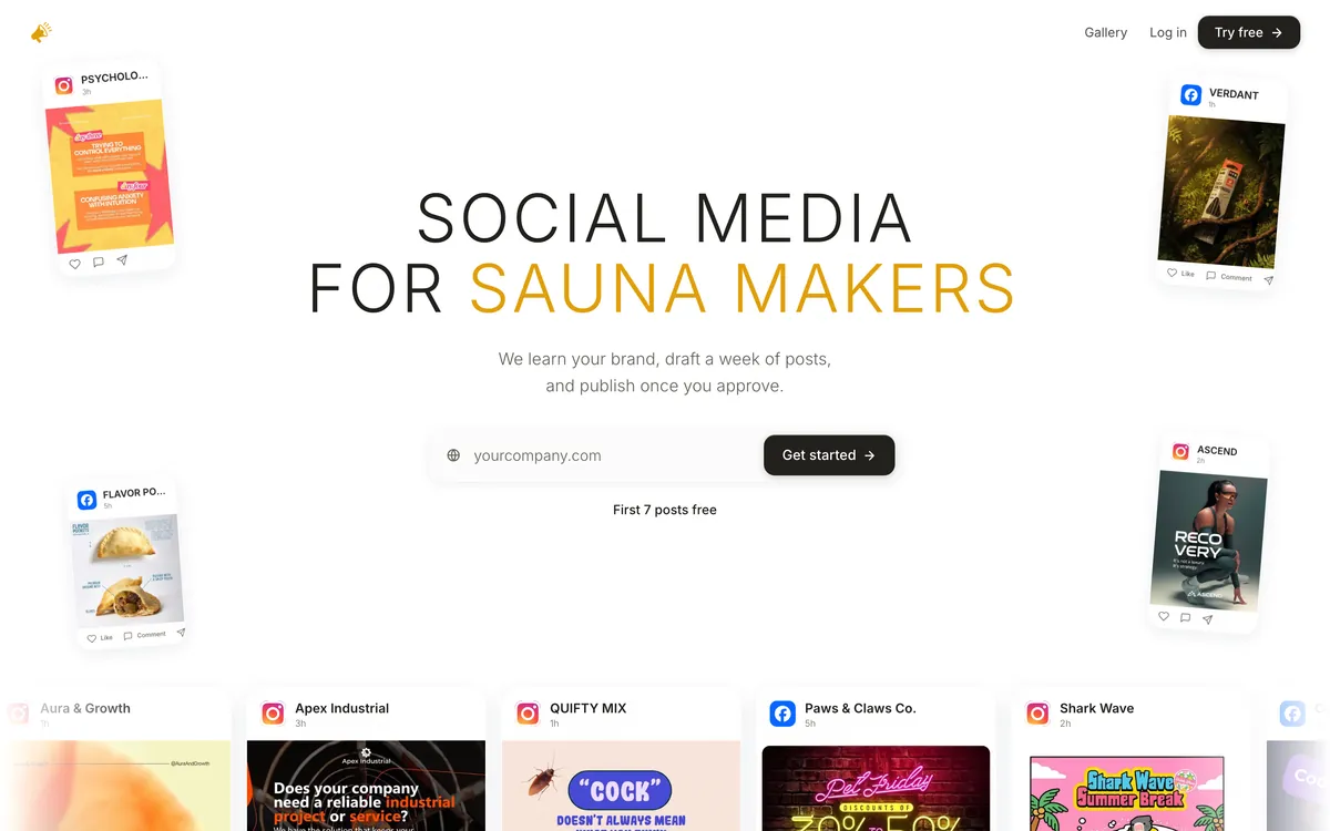 AI Social Media Now homepage, captured 8 October 2026