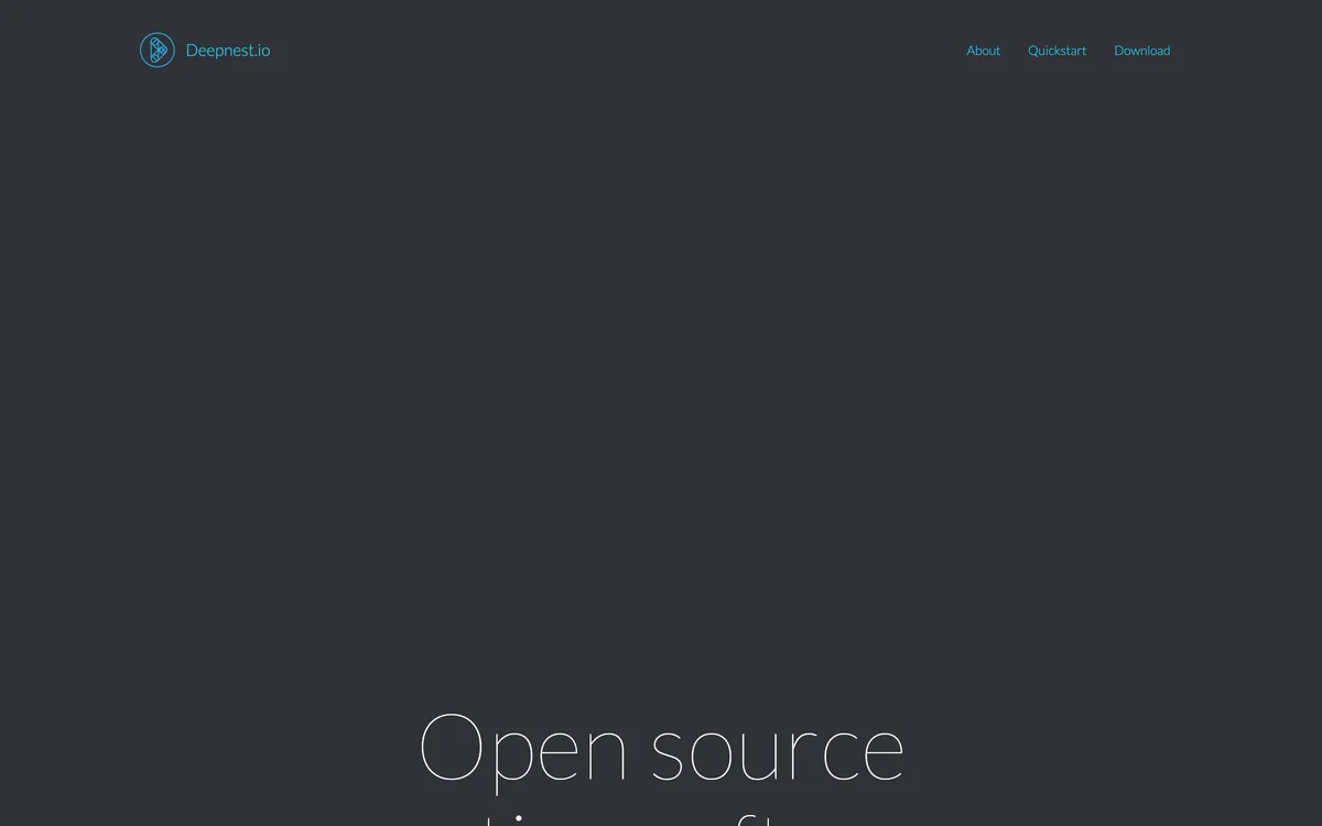 The Deepnest homepage, open source nesting software for laser cutters and other CNC machines