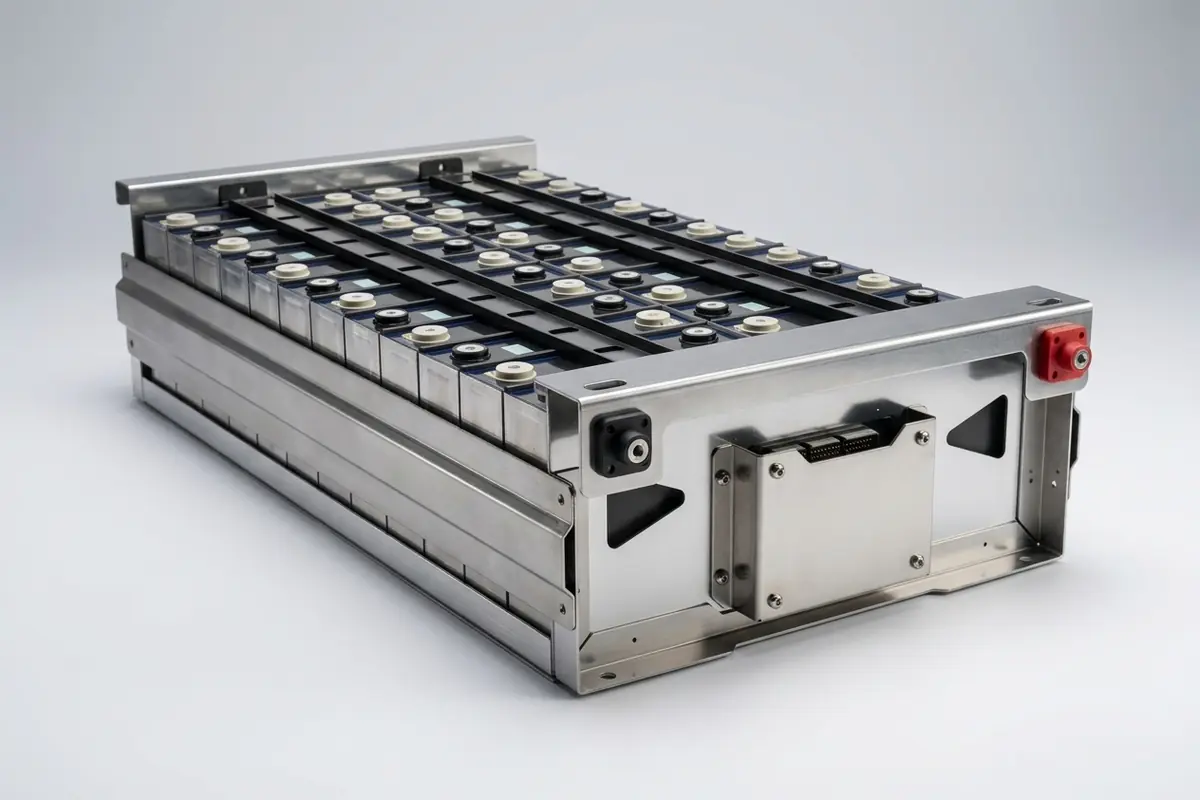 The original photo of a rack chassis