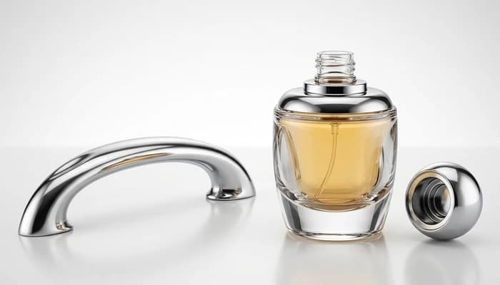 A handle-and-bottle product set in Rhino