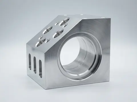 A machined housing bore