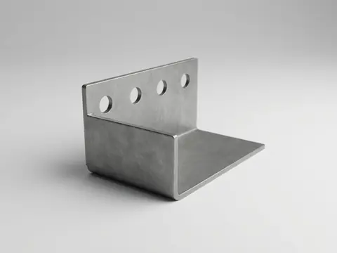 A bracket and its hole pattern